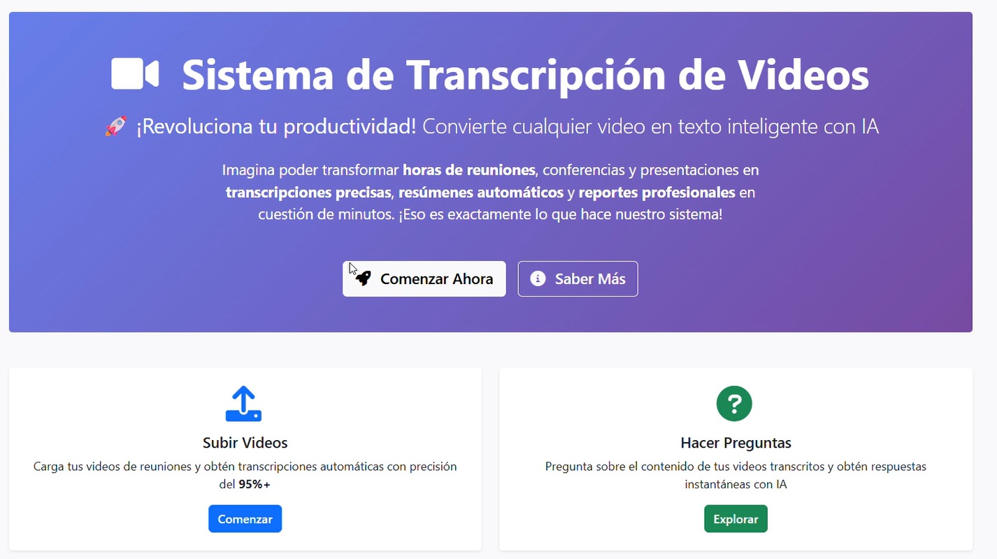 Transcripción y Generación de Actas IA